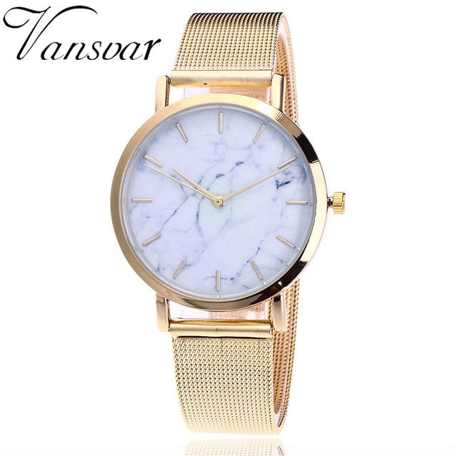 Creative Marble Wrist Watch