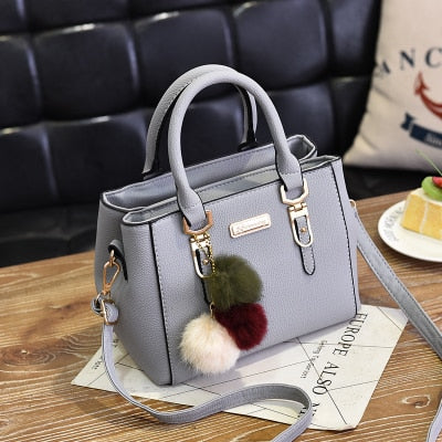 Women Ornaments Totes Solid Sequined Handbag