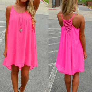 Fluorescence Female Summer Dress