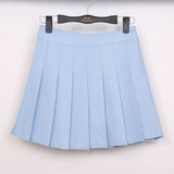 Spring high waist ball pleated skirts