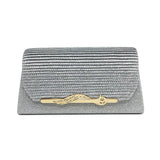 8 Solid Colors Ladies Satin Evening Clutch Bag