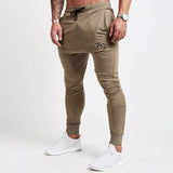 Men Sportswear Tracksuit Bottoms Skinny Sweatpants