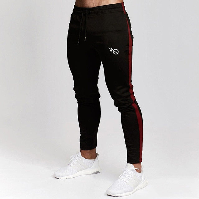 Men Sportswear Tracksuit Bottoms Skinny Sweatpants