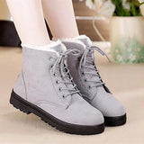 Classic Heels Suede Women Winter Boots