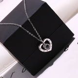 I love you Charm pendant necklace