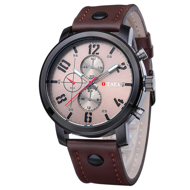 Pu Leather Watch