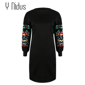 Women Winter Mini Dress