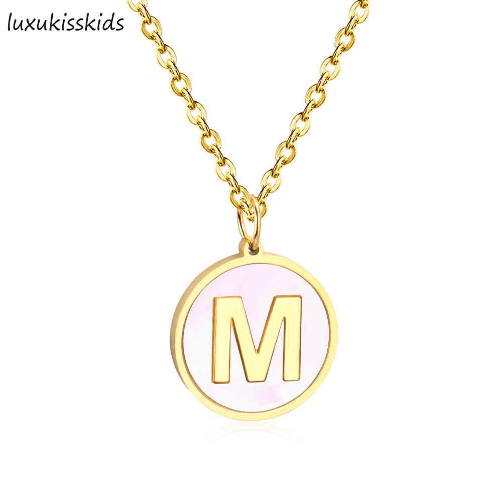 26 Letters Initial Necklace