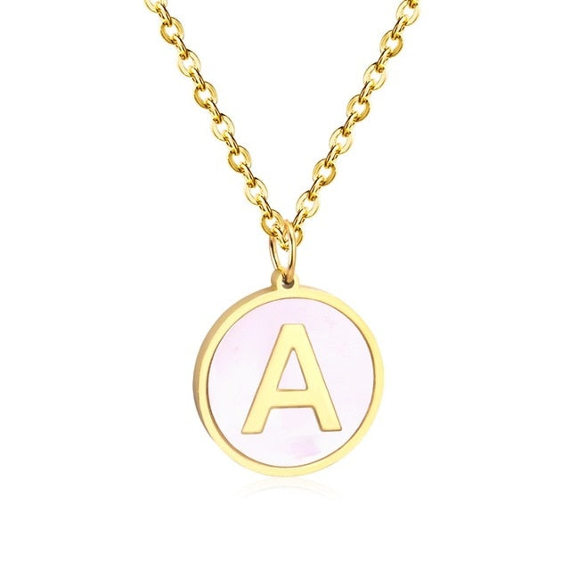 26 Letters Initial Necklace