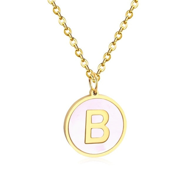 26 Letters Initial Necklace