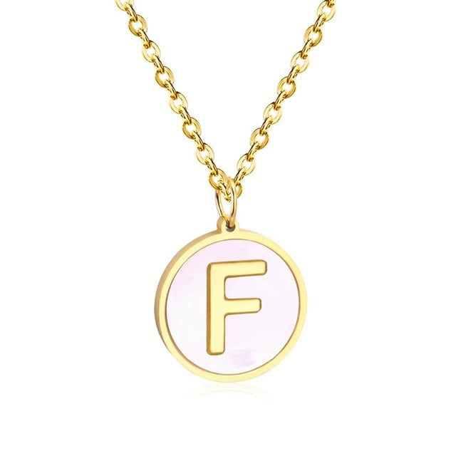 26 Letters Initial Necklace