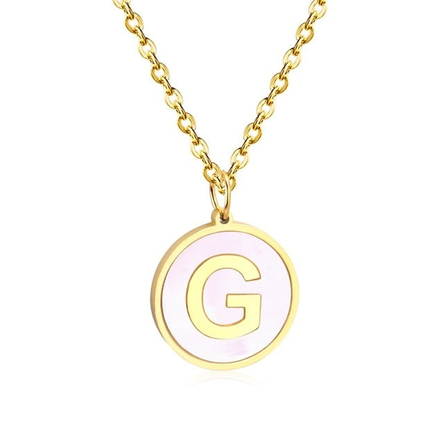 26 Letters Initial Necklace