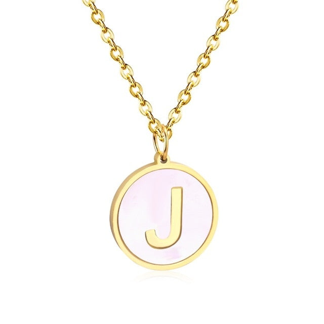 26 Letters Initial Necklace