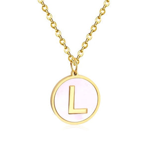 26 Letters Initial Necklace