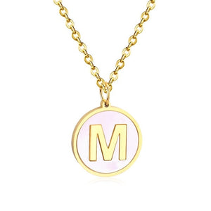 26 Letters Initial Necklace