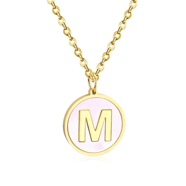 26 Letters Initial Necklace