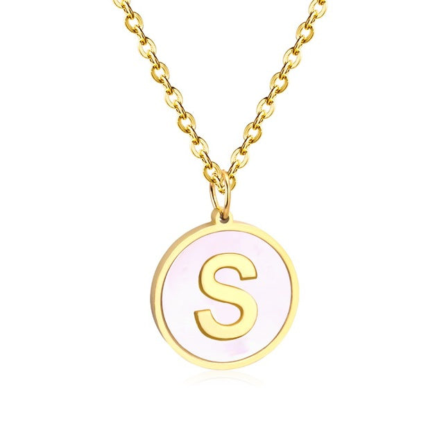 26 Letters Initial Necklace