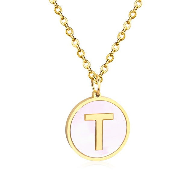 26 Letters Initial Necklace