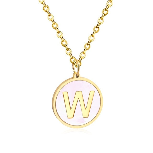 26 Letters Initial Necklace