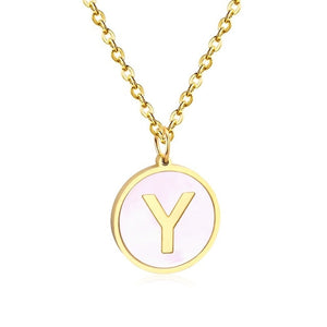 26 Letters Initial Necklace