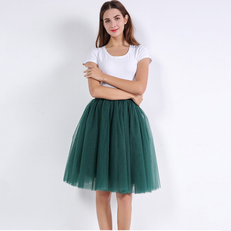 Princess Midi Tulle Skirt