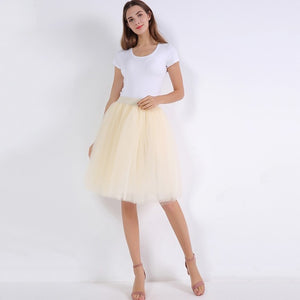 Princess Midi Tulle Skirt