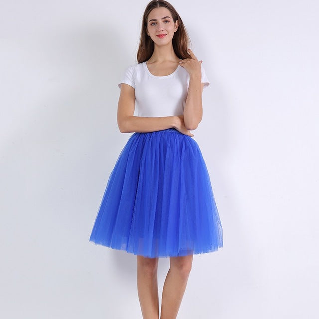 Princess Midi Tulle Skirt