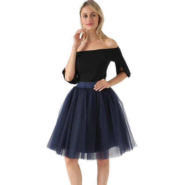 Princess Midi Tulle Skirt