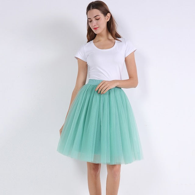 Princess Midi Tulle Skirt