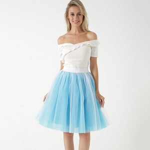 Princess Midi Tulle Skirt