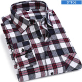 Men Flannel Plaid Shirt