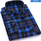 Men Flannel Plaid Shirt