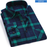 Men Flannel Plaid Shirt