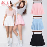 Spring high waist ball pleated skirts